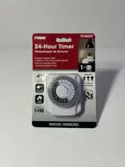 Prime 24 Hour Timer Indoor Electrical Plug
