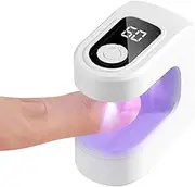UV Nail Lamp Small | USB Charging Manicure Lamp,2 Timing Modes Portable Curing UV Nail Light for Manicure Salon Practice Home Travel