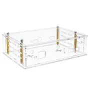 Acrylic Case For Banana Pi OpenWrtOne Board Offering Secure Mounting Easy Access