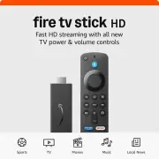 Amazon Fire TV Stick HD (newest model), free and live TV, Alexa Voice...