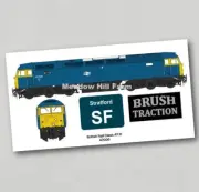 British Rail Class 47 Fridge Magnet 47006 Stratford BR Blue Diesel Locomotive