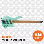 Ibanez EHB1005MS Bass Guitar 5-String Multi-Scale Matte Sea Foam Green w/ Gigbag