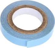 Baluue 1 Roll Wig Film Ear Ladies Wigs Bonding Toupee Hairpiece Tape Transparent Tape Clear Lace Tape Lace Front Womens Hair Bands Wig Tape for Lace Wigs Hair Tape Blue Paper