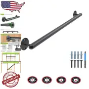 Multi-Purpose 35 Inch Non-Slip Handrail - Strong Support for Home & Office