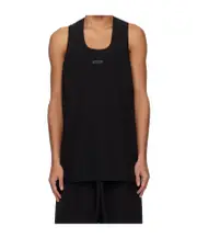 Fear of God Logo Patch Tank Top S,XS,L Black