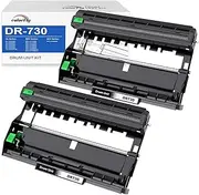 High Yield DR730 Drum Unit Replacement for Printer - 2 Packs, Compatible with HL-L2350DW MFC-L2710DW DCP-L2550DW MFC-L2750DW HL-L2390DW HL-L2395DW MFC-L2690DW HL-L2370DW HL-L2370DWXL Printers