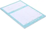 Food Notebook Weekly Meal Planner Household Menu Planner for Home Tearable Pages for Tracking