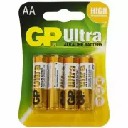 GP Ultra AA Alkaline Battery (4 PACK)