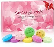 Mothers Day Gifts - Birthday Gift Pamper Hamper for Mum, Worlds Best Mum Shower Steamers Aromatherapy, Bath Salts, Relaxing Spa Bath Set Basket Mummy, Funny New Mum to Be Presents, Nice Gift Boxed
