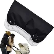 Winter Anti-Freeze Gloves for Stroller, Anti-Freeze Hand Muff, Sheepskin Gloves for Buggies, Winter Pushchair Hand Muff for Prams, Buggies, Toddler Carriages