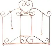 Reading Book Stand, Small Cookbook Stand Holder - Book Stand Book Rest, Kitchen Cookbook Holder Reading Rest Cookbook Stand Holder with 2 Weighted Chains