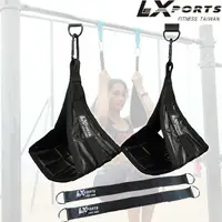 在飛比找樂天市場購物網優惠-LEXPORTS 重量訓練腹肌核心訓練帶/拉力帶/輔助帶-2