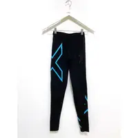 在飛比找蝦皮購物優惠-2XU 專櫃 黑藍 限定色 運動 三鐵 訓練 壓縮褲 緊身褲