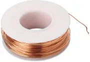 Solid Bare Copper 22 Gauge Round Wrapping Wire 125 Feet(41.6 Yards) *