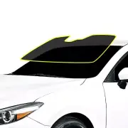 Precut Front Windshield Ceramic Window Tint Film Kit Fits Mazda 3 Sedan 14-18 (for: Mazda)