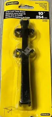 Stanley National Hardware S730-550 1956 Drop Leaf Support in Black, 10"