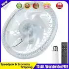 Ceiling Fans Lights Remote Control Dimmable Smart Ceiling Fans with LED Light