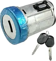Ignition Lock Cylinder With Key (2pcs Transponder Chip Keys),Fit for Ford F150 F250 F350 Focus Escape Mustang Lincoln Mercury & Mazda Models,Ignition Switch Lock Cylinder Replace#924-717 4L3Z11582BB