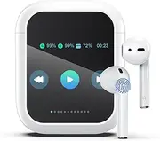 Ai Translation Earbuds Real Time 144 Languages & Accents Translator Earbuds with 8-Language Offline Translator Device Two Way, Auriculares de traducción for Language Learning Travel Business White