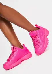 [Fila] Pink Glo Solid Disruptor 2 Premiums