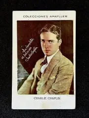 1920’s Charles Charlie Chaplin #29 Card Vintage Rare READ