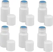 Anneome 6pcs Empty Sponge Head Bottles For Liquid Small Liquid Bottles For Travel Reusable Applicator Bottles For Hair Oil And Cosmetics Storage