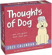 Thoughts of Dog 2025 Day-To-Day Calendar