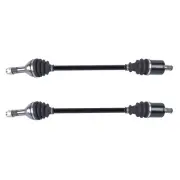 Set of 2 CV Axles Front for Can-Am Defender MAX Traxter HD10 XMR XT DPS Black