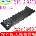 DELL PRECISION 5510 RRCGW 電池適用 戴爾 XPS 15 9550 P56F P56F001 M5510 01P6KD 4GVGH 62MJV M7R96 T453X
