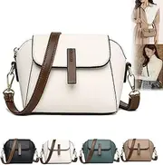 [Generic] Light Luxury Soft Leather Trendy and Versatile Crossbody Bag, Fashion Niche Shoulder Bag, Shell Small Bag