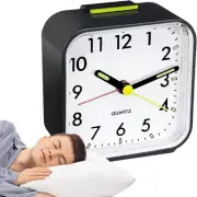 Loud Alarm Clock - Silent Non-Ticking Glow Night Light Loud Alarm | Small Size A