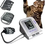 Veterinary Animal Use lood Pressure Monitor with 3 Cuffs for cat/Dog/Pets, Animal Blood Pressure Monitor Cuff, Pulse Rate Monitoring Meter
