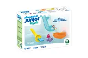 10pc Playmobil Junior Aqua Water Slide-Sea Animal Kids Bathtime Toys 1y+