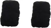 [VALICLUD] Leather Care Screw Nut Washing Machine Air Conditioner Furniture Gloves Mittens Connector Air Conditioner Joint Drain Plug Car Wash Brush Gloves Screen Door Pulley Wool Blend Black