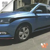 在飛比找蝦皮購物優惠-Skoda fabia combi 車膜 造型車身貼 葉子板