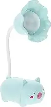 Mini Cartoon Desk Light- Frog Shape Table Light, Foldable Desk Lamp, USB Charging Reading Light, Creative Mini Table Lamp, LED Cartoon Reading Lamp for Children Kids, Green
