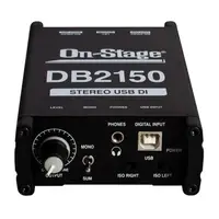 在飛比找蝦皮商城優惠-On-Stage DB2150阻抗轉換器DI BOX 24b