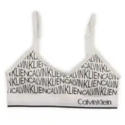 Calvin Klein Bralette Bold Logo Big Girl Sz 6-6x NWT | #4