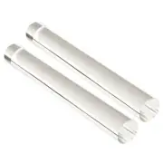 2-Pack Acrylic Clay Roller Rolling Pin Bar Clear Ceramics Pottery Craft Tool