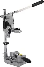 Generic Drill Stand Holder with Mini Vise, Bench Clamp Drill Press Clamp for Woodworking Hand Drill