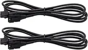 YiLaie 2 PCS 47 inch Extension Cables for Use with LED Rock Lights, RGB NEON Accent Kits for LED Motorcycle ATV, SUV Car Light Multi-Color Neon Strip (2 pcs)
