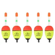 0.5oz Fishing Bobbers, 5 Pack EVA Fishing Float, Yellow
