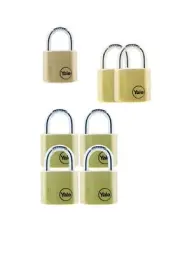 Padlock Yale solid brass lock Y110/30/117/1 / Y110/30/117/2 / Y110/30/117/4