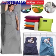 Ultralight Single Sleeping Bag Liner Hostel Travel Sheet Sleep Sack Camping