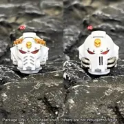 Premium 1/18 White Man Head Sculpt For DIY 3.75" Joytoy Warhammer 40K Figure