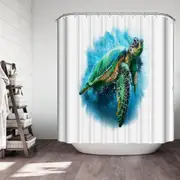 Stunning Turtle Shower Curtain