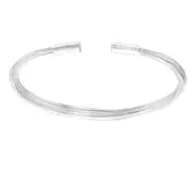 Silver Heavy Bangle for Women