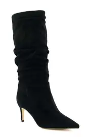 Dune London Slouch Pointed Toe Boot in Black at Nordstrom, Size 10Us