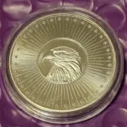 2024 MINT MARKERS® – Eagle - W/COA; 1/2 Troy oz .999 Pure Silver Round