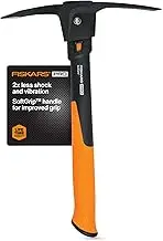 Fiskars IsoCore Pickaxe Mattock with Shock Absorbing Handle, 1.5 lb